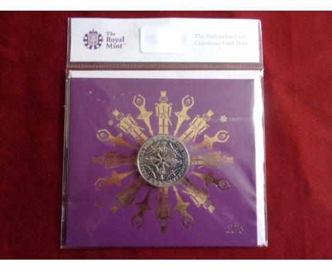 Great Britain 2018-£5 brilliant uncirculated The Nutcracker coin, Royal Mint Pack