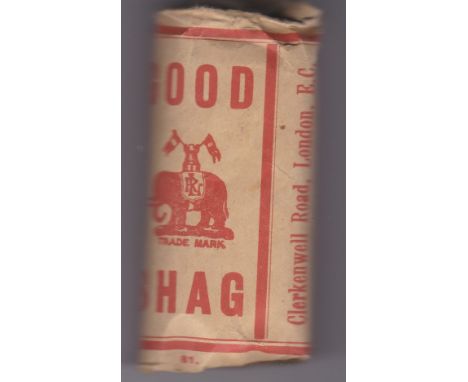 R Lloyd &amp; Sons Good Shag vintage 1/2 oz tobacco packet with contents