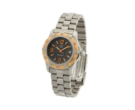 
	
		Tag Heuer, 2000 Exclusive, Ref. WN 1351, 
		Lady's bi-metal bracelet watch, no. PW6372
		Movement: Cal. 2.98, quartz, 7 