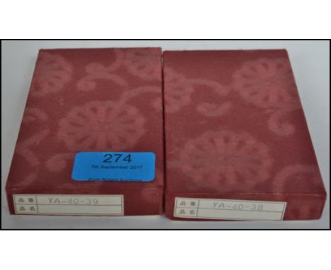 A collection of Oriental ceramic chop stick / kife rests of various forms. Please see images.