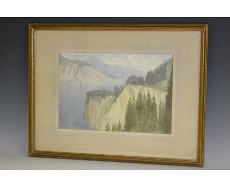 Sir John Stirling Maxwell (Scottish 1866 - 1956)
Lucerne
signed with initials, watercolour, 23cm x 34.5cm


Provenance: Label