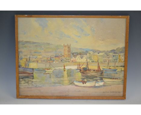 Gordon Hughes (Canadian early to mid-20th century)
St Eval, Cornwall
signed, watercolour, 30cm x 40cm

Inscribed to verso Maj