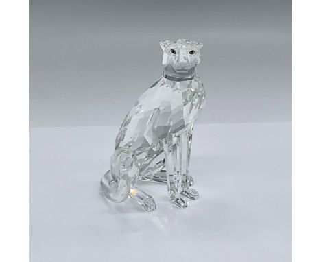 Part of the African Wildlife series, Clear, beautiful lines on sitting cat with black inset eyes. This is the second version 