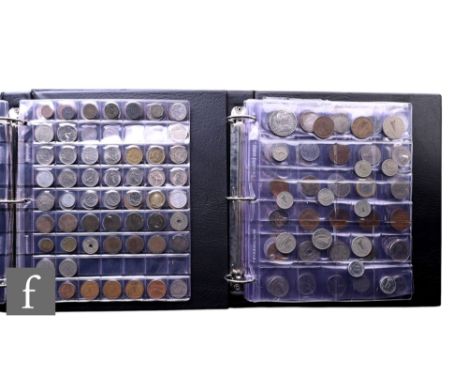 Spain - A replica Charles III 1787 pillar dollar, along with a collection of various silver, nickel and foreign copper coinag