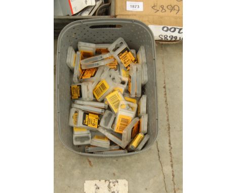 A LARGE ASSORTMENT OF TOOLS TO INCLUDE DEWALT SDS DRILL BITS ETC 