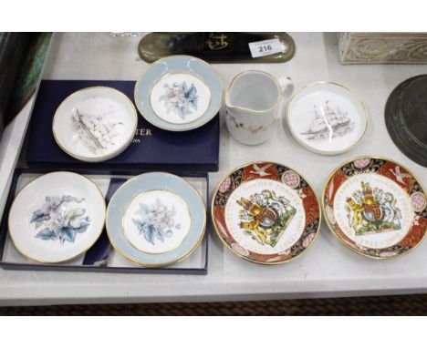 NINE VARIOUS PIECES OF ROYAL WORCESTER 
