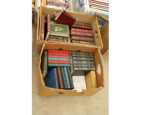 AN ASSORTMENT OF VINTAGE HARDBACK BOOKS 