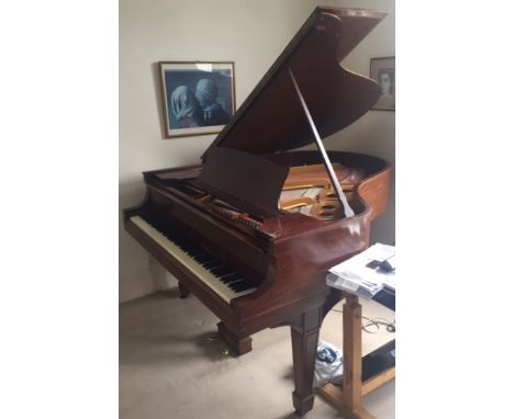 Steinway (c1920)A 5ft 10in 88-note New York Model O grand piano in a mahogany case on square tapered legs. 