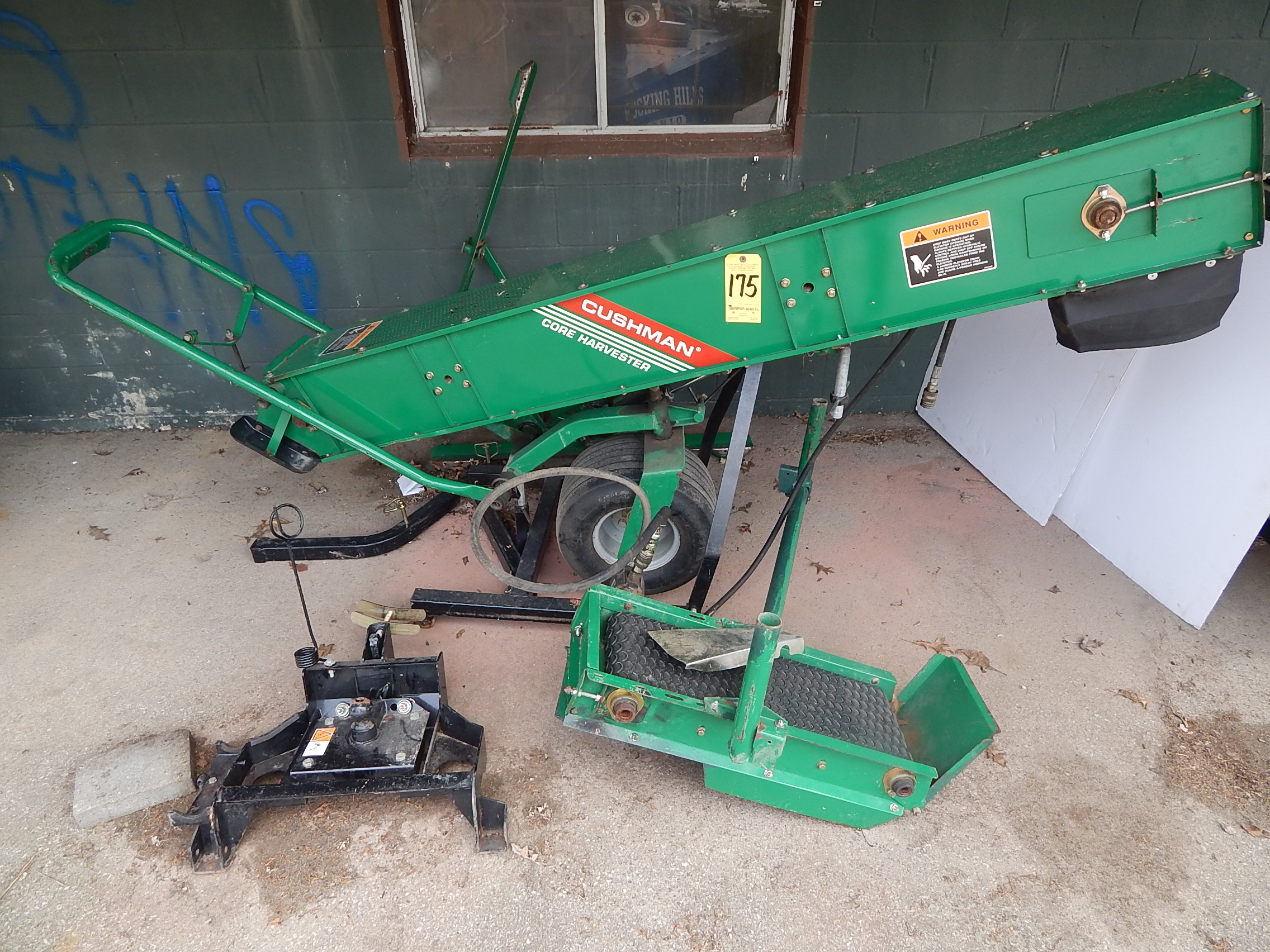 Cushman Core Harvester Attachment SN A95080007