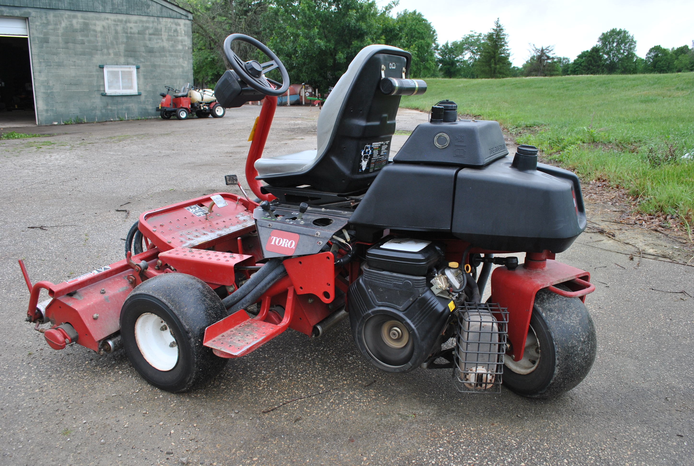 Toro Greensmaster 3150 Greens Mower, SN 220000573, Vanguard 18 HP Gas ...