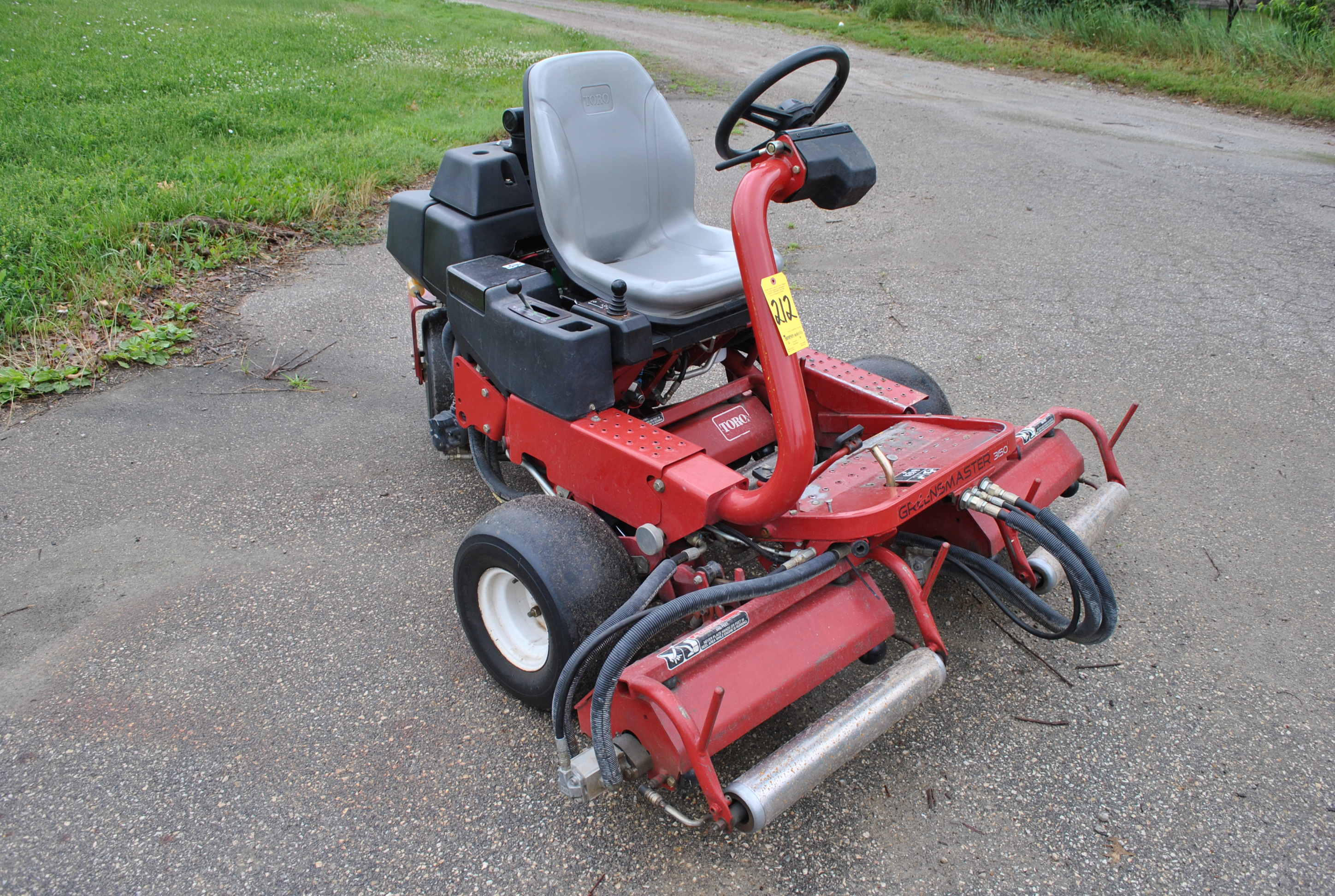 Toro Greensmaster 3150 Greens Mower, SN 220000573, Vanguard 18 HP Gas ...