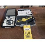 LOT OF THICKNESS GAUGES: MikroTest FM5 coating thickness gauge & Testex, Micrometer dial thickness