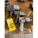 LOT OF PNEUMATIC IMPACTS: 3/4" & 1/2" drives
