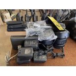 LOT OF TWO WAY RADIOS, MOROROLA W/CHARGING STATION