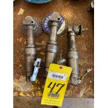 LOT OF PNEUMATIC ANGLE GRINDERS, 4 1/2"