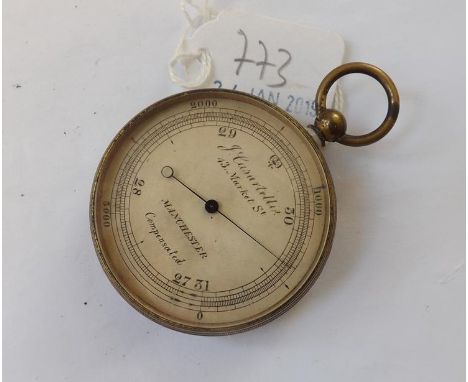 Pocket barometer        