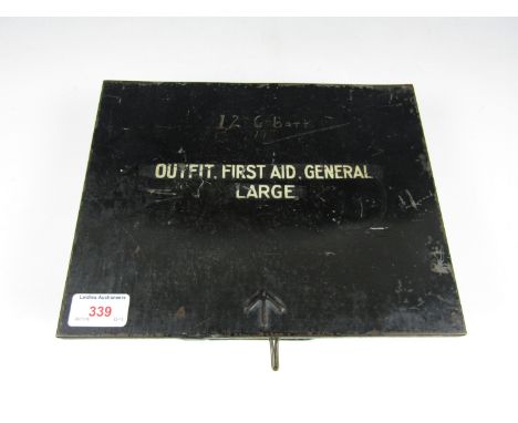 An army armored fighting vehicle first aid tin