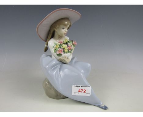 A boxed Lladro figurine Fragrant Bouquet, 5862