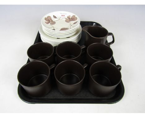 A quantity of J&G Meakin Maidstone pattern tea wares