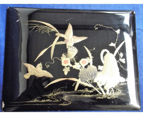 Photographs,  a  souvenir album by K Kimbei, Honcho-Dori, Ykohama containing 48 photographs of Yokohama to include village li