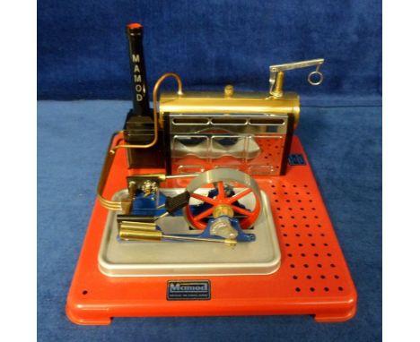 Mamod Live Steam Engine SP5, unfired in original box with inner packing and accessories (excellent to near mint, box good)
