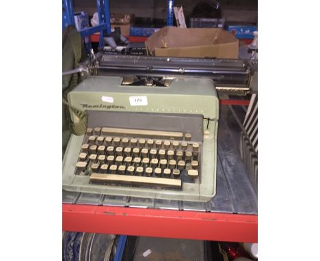 Remington International typewriter. 