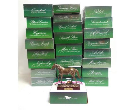 HORSE-RACING - AN ATLAS EDITIONS THE SPORT OF KINGS COLLECTION  comprising Red Rum; Nijinsky; Sea Bird; Seabiscuit; Kauto Sta