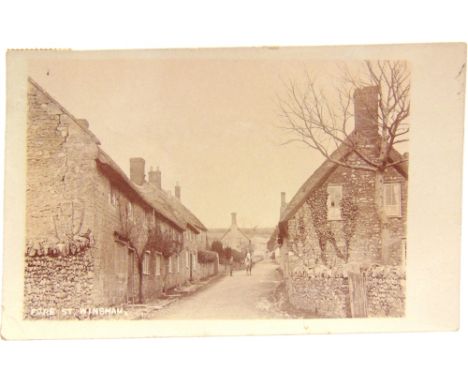 POSTCARDS - EAST OF CHARD, SOMERSET Approximately 120 cards, comprising real photographic views of Church Street, Winsham (nu