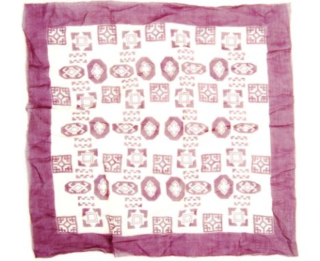 Jason King / Department S - an original vintage dress handkerchief&nbsp; belonging to Peter Wyngarde, likely used throughout 