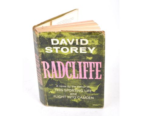 Peter Wyngarde Library - ' Radcliffe ' by David Storey -&nbsp;Published by Longmans, London (1963) first edition. With dustco