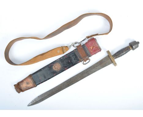 Alexander The Great (1956) - an original prop / costume sword and scabbard believed to be from the movie. The sword with a do