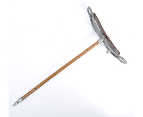 Estate of Peter Wyngarde - Two of Wyngarde's personal vintage shooting sticks. The first stick being a vintage Frank Brett, w