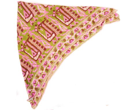 Jason King / Department S - an original vintage neck scarf / neckerchief belonging to Peter Wyngarde, likely used throughout 