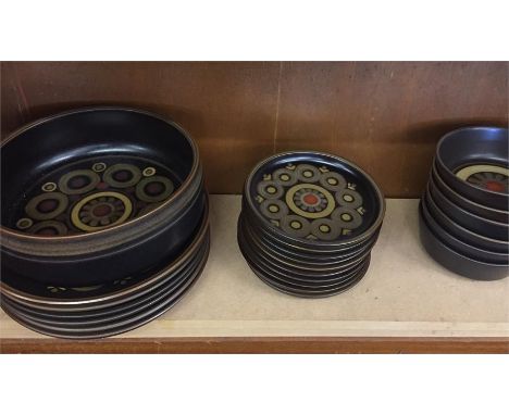 Denby Pottery Arabesque part dinner part tea service 