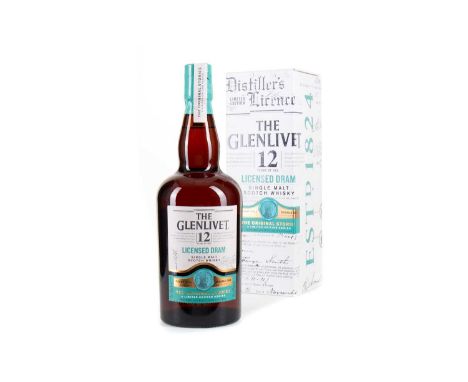 GLENLIVET 12 YEAR OLD ORIGINAL STORIES LICENSED DRAM SPEYSIDE SINGLE MALT GLENLIVET 12 YEAR OLD ORIGINAL STORIES LICENSED DRA