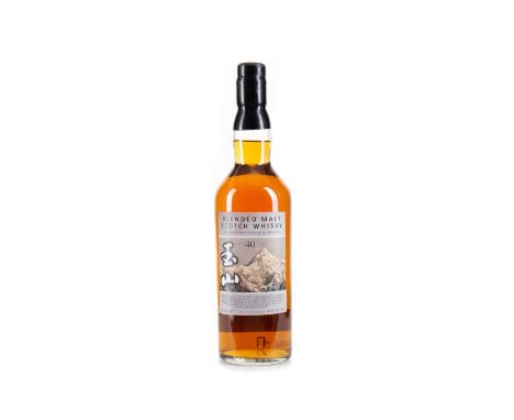40 YEAR OLD 'YUSHAN' BLENDED SCOTCH WHISKY VATTED MALT 40 YEAR OLD 'YUSHAN' BLENDED SCOTCH WHISKYThis well aged vatted malt a