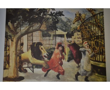 Carel Weight, signed Limited Edition colour lithograph, ' Allegro Strepitioso ', No. 151 of 250, 25.5ins x 19.5ins, unframed
