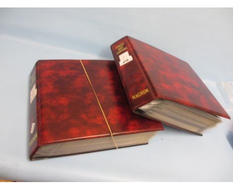 Two albums containing a quantity of Commemorative postal First Day covers 1971 - 2000
