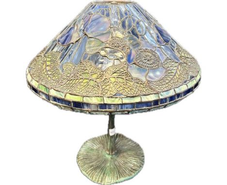 Peter Scherpenzeel Studio Table Lamp and shade signed to the underside of the shade [44cm