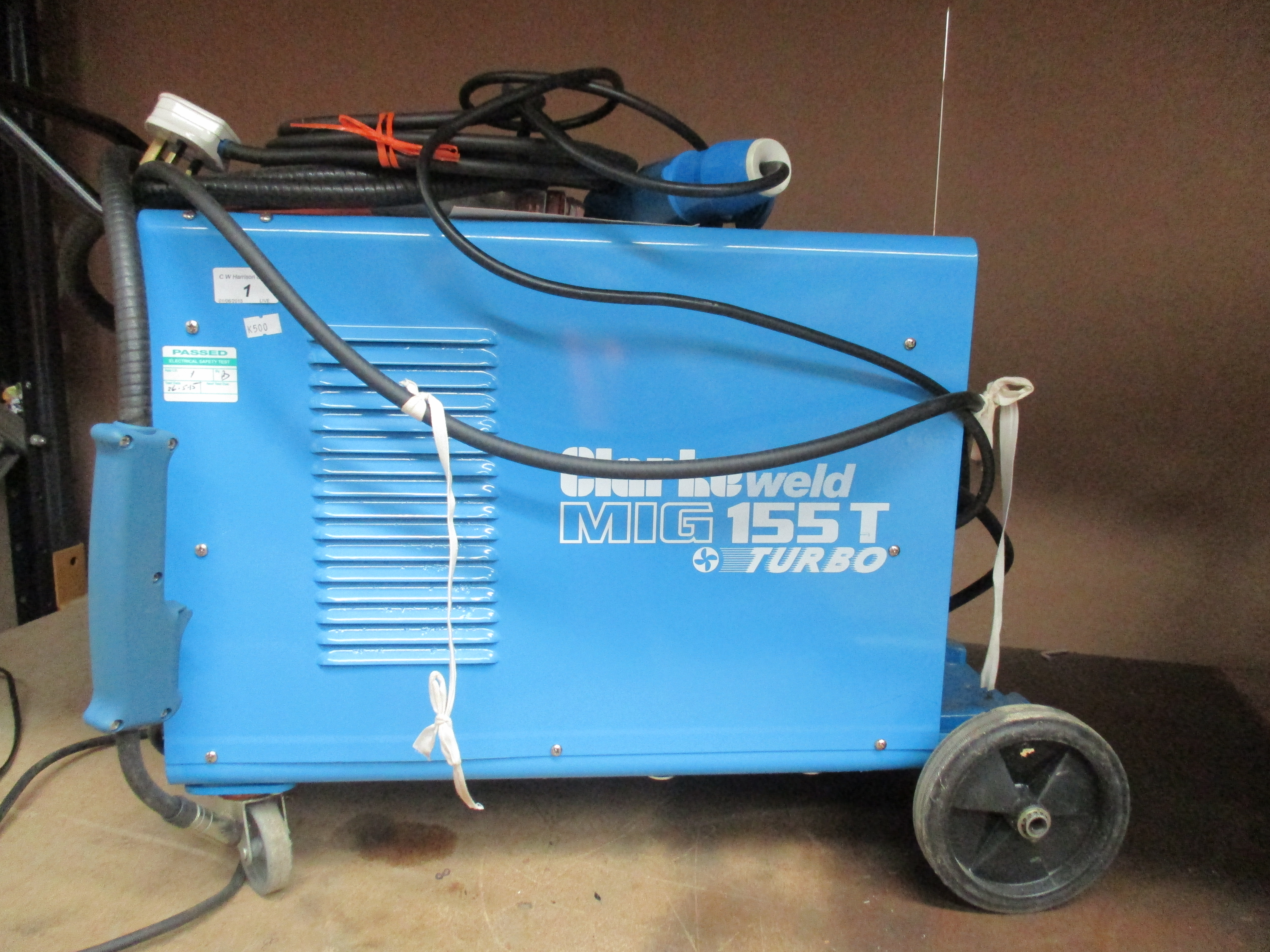 Clarke 155T mig welder turbo 240v