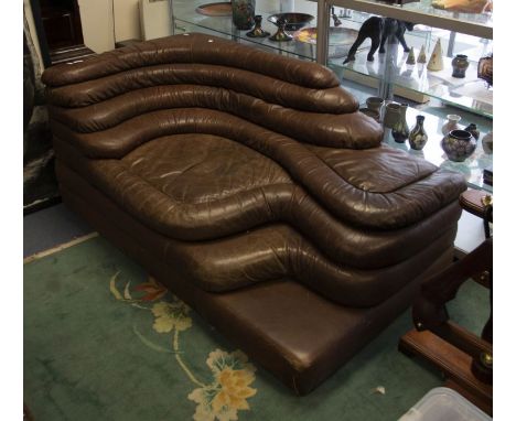 1970's De Sede DS1025 Terrazza sofa by Ubald Klug previously owned by Lotus founder Colin Chapman at his French home.   1973 