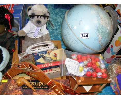 A Childs Globe & Other Toys