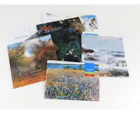 KURT JACKSON. Four publications: A 2007 Messum's exhibition catalogue, 'Project I, Caroline and the Veg Patch' and 'Project I