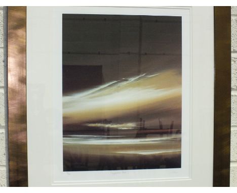 Jonathan Shaw, 'Cappuccino Skies II', a framed limited-edition print, 151/395, 50 x 40.5cm, signed, numbered and titled in pe
