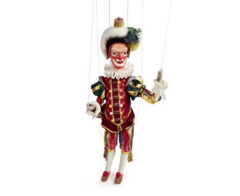 VARIOUS BRITISH MAKERS INCLUDING JOY LAURIE AND JAN BUSSELL (1909-1985)  GROUP OF ENGLISH MARIONETTES AND MARIONETTE PARTS, 2