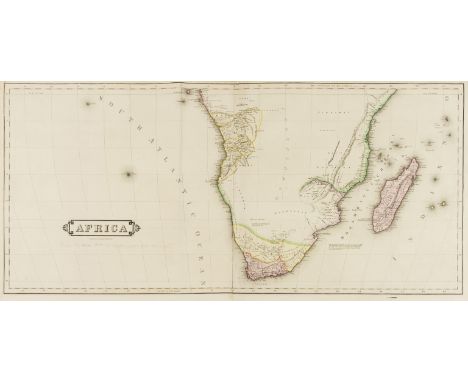 Africa.- Lizars (Daniel) Africa, map of Southern Africa, showing from Gabon to South Africa, including Madagascar and outlyin