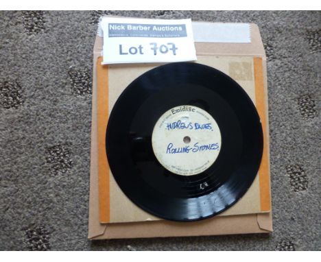 Records : Rolling Stones - Andrews Blues original UK 1 sided acetate - an unreleased track and relates to the group's former 