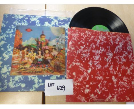 Records : Rolling Stones 'Their Satanic Majestics Request' - original UK press with 3d sleeve and red/white inner - stero TXS