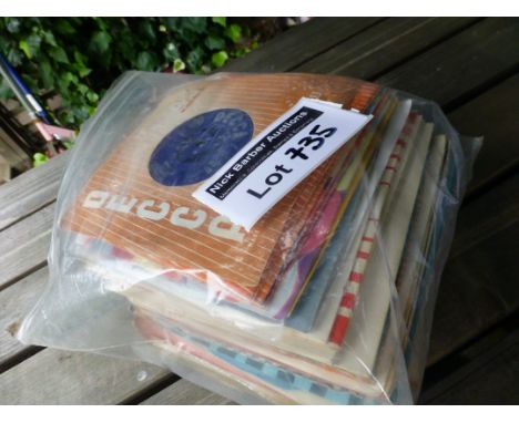 Records : Approx 60 mostly UK 7" 1960's rock/pop/rock n roll singles incl x 11 Presley, early RCA singles, incl some tricentr
