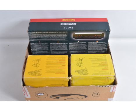 A BOXED HORNBY RAILWAYS ELITE DIGITAL CONTROLLER, No.R8214, not tested but appears complete, in good condition, with transfor